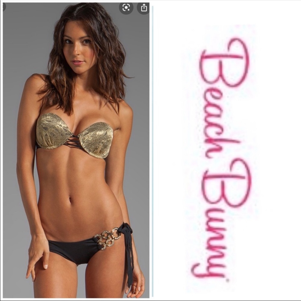 NWT beach bunny bikini take me there XL set - Picture 15 of 15